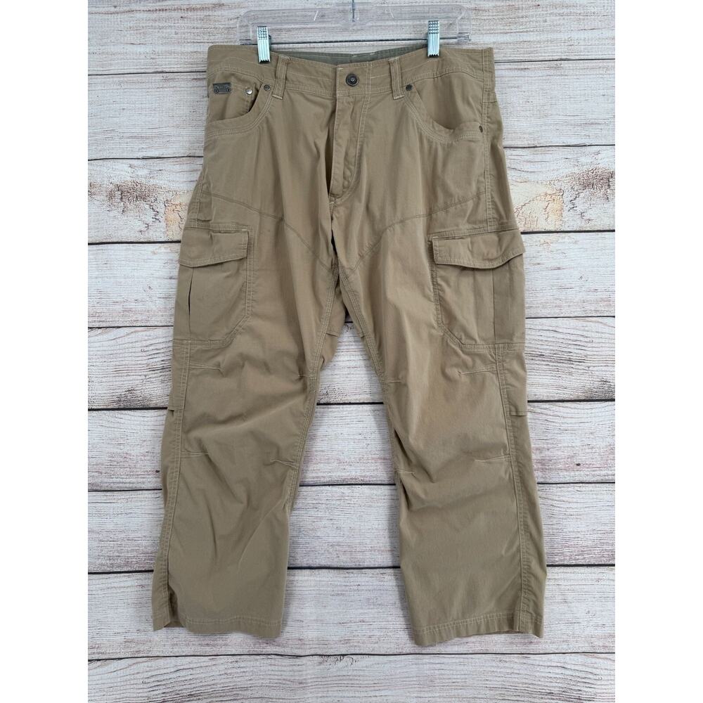Kuhl Cargo Hiking Outdoor Pants Men's‎ 34x30 Khaki/Tan